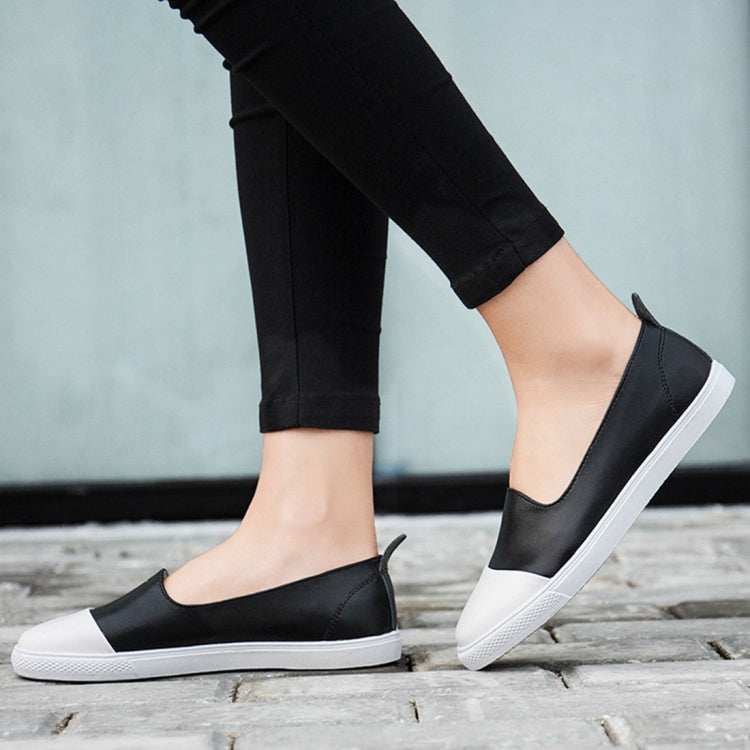 Shallow Mouth Simple Color Matching Non-slip Casual Shoes for Women
