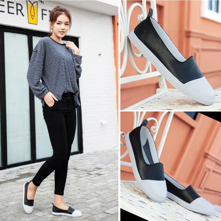 Shallow Mouth Simple Color Matching Non-slip Casual Shoes for Women