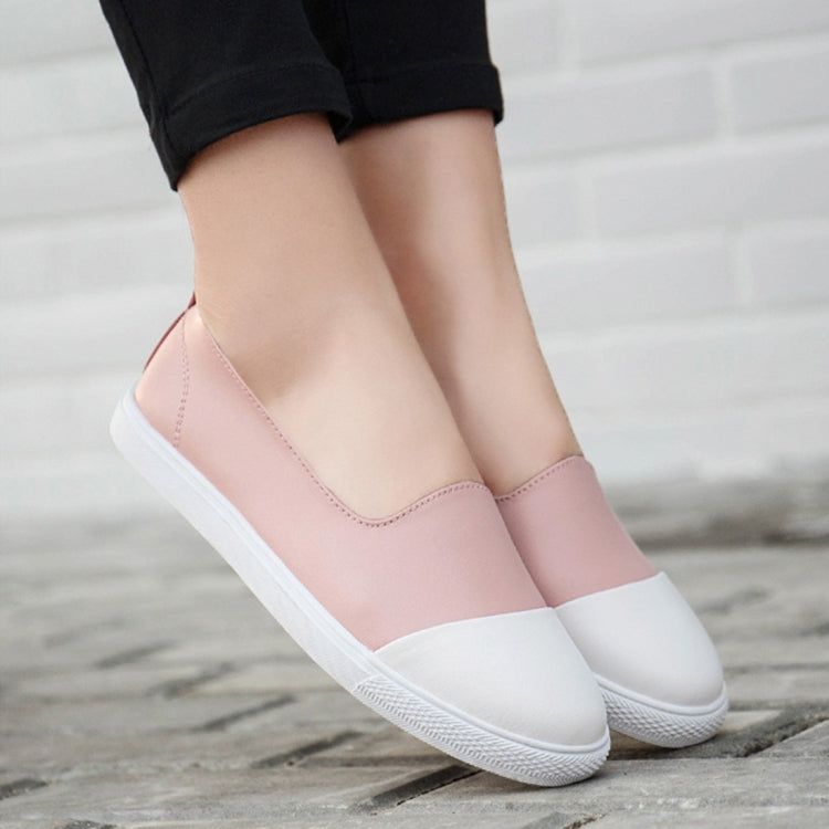 Shallow Mouth Simple Color Matching Non-slip Casual Shoes for Women