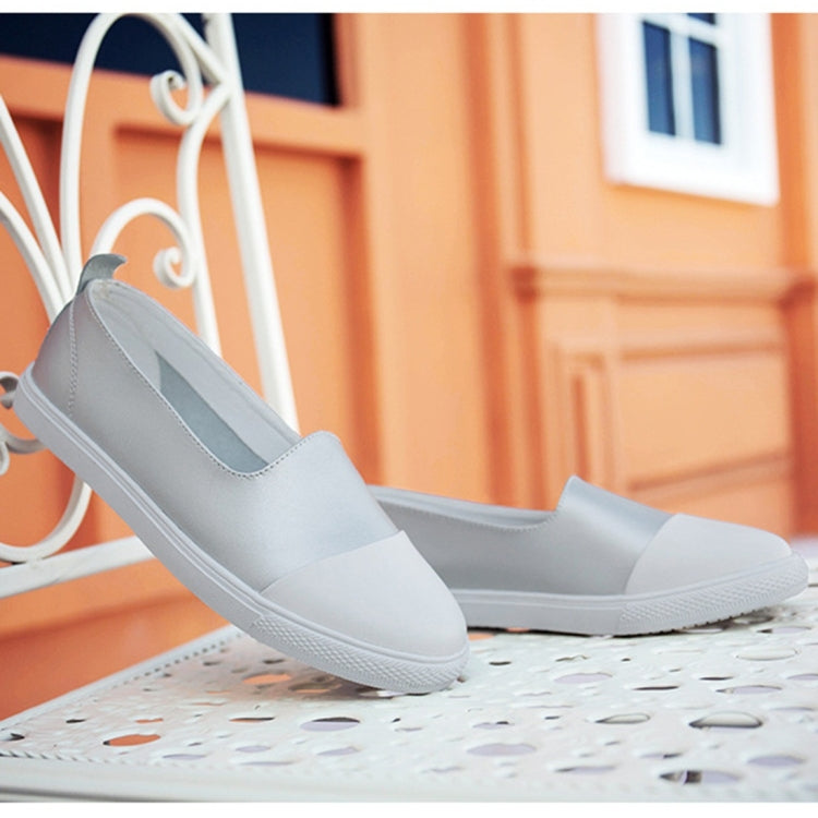 Shallow Mouth Simple Color Matching Non-slip Casual Shoes for Women