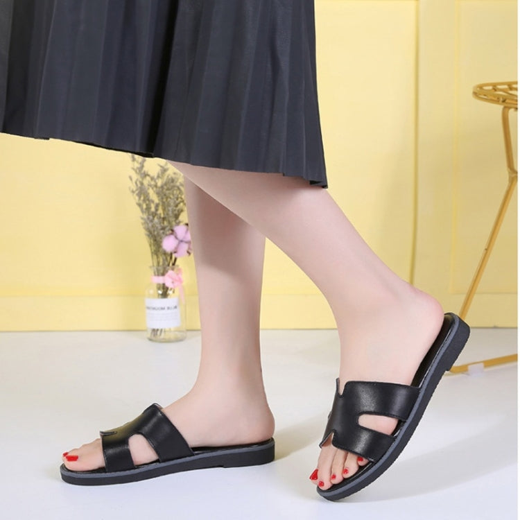 Outdoor Casual Simple Non-slip Wearable Wild Beach Slippers Sandals for Women