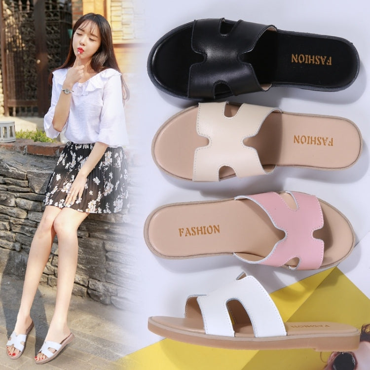 Outdoor Casual Simple Non-slip Wearable Wild Beach Slippers Sandals for Women