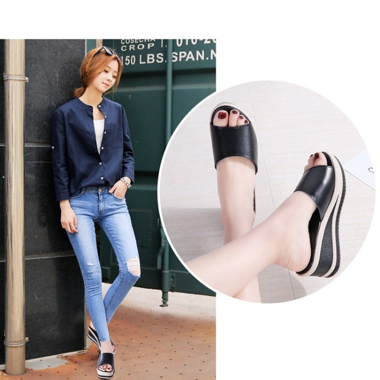 Thick Bottom Increased Casual Wild Sandals Slippers for Women