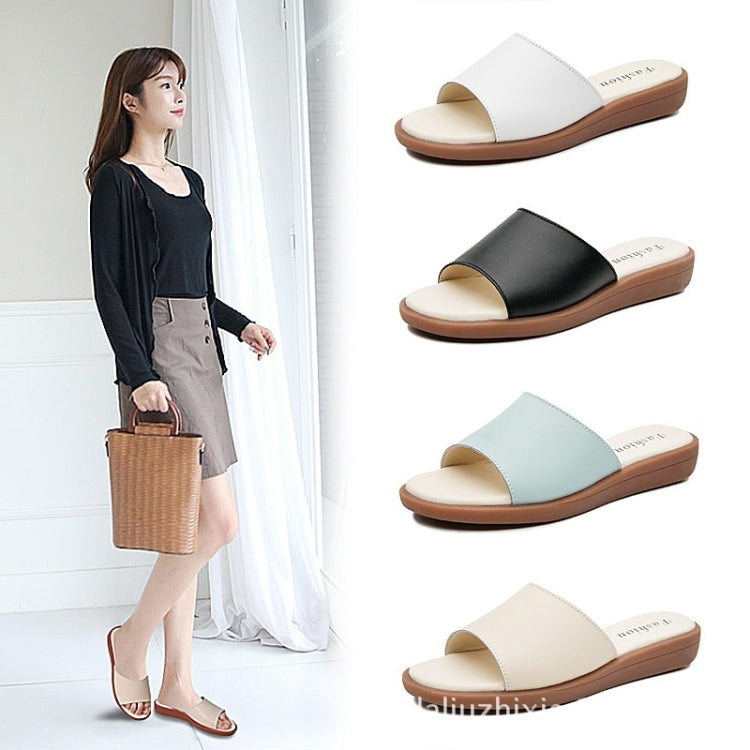 Simple and Fashion Non-slip Wear Resistant Sandals Slippers for Women
