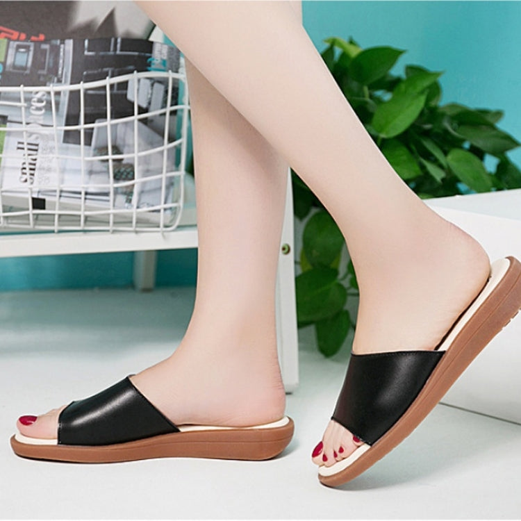 Simple and Fashion Non-slip Wear Resistant Sandals Slippers for Women