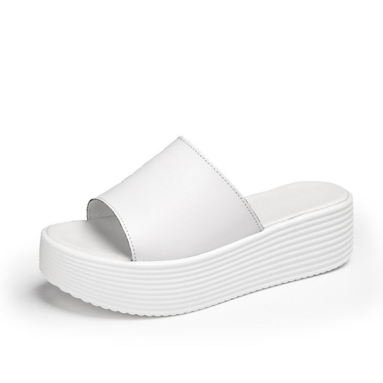Lightweight Non-slip Wear Resistant Minimalist Thick-soled Casual Sandals Slippers for Women
