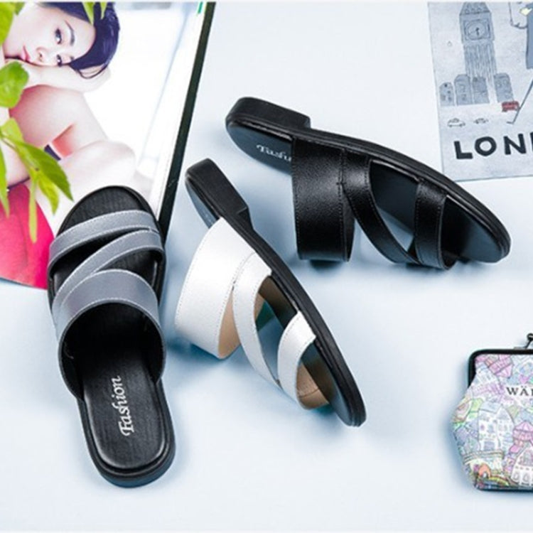 Simple Casual Non-slip Wear Resistant Slippers Sandals for Women