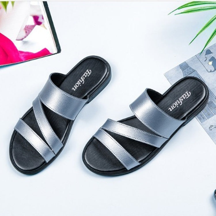 Simple Casual Non-slip Wear Resistant Slippers Sandals for Women