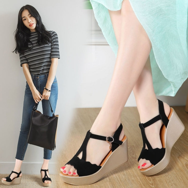 Lightweight Non-slip Wedge Increased Casual Shoes Sandals for Women