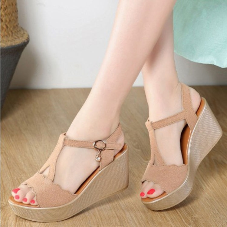 Lightweight Non-slip Wedge Increased Casual Shoes Sandals for Women