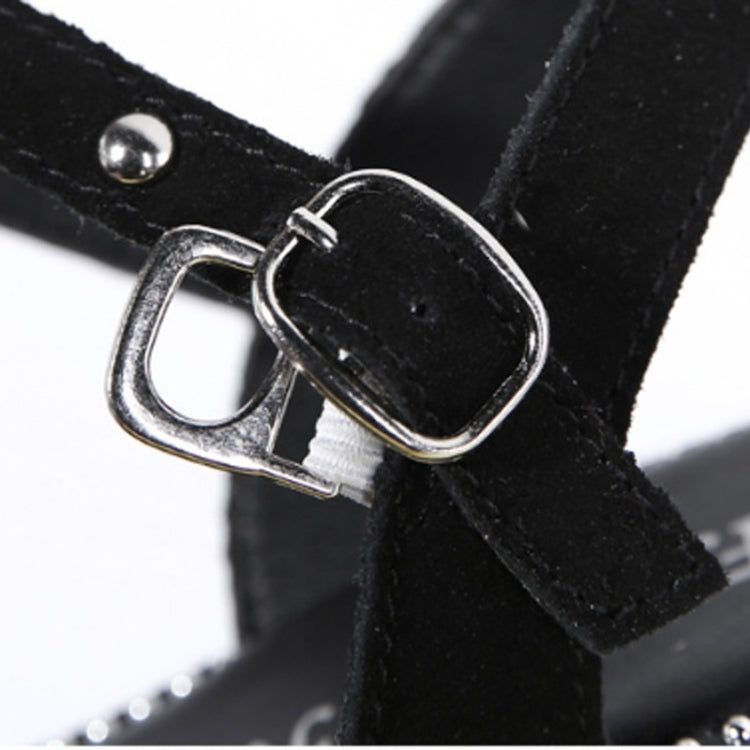 Flat Bottom Buckle Non-slip Wear-resistant Lightweight Fashion Rivet Sandals for Women