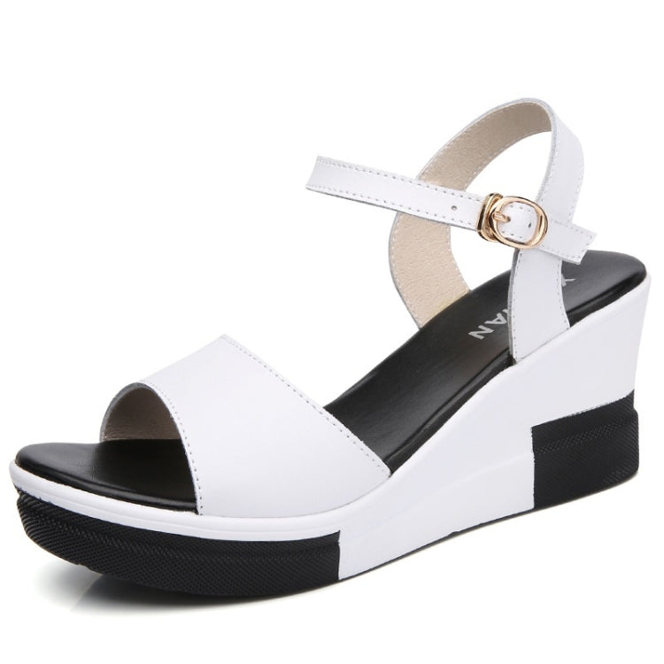 Fashion Simple Wedge Increased Open Toe Sandals for Women
