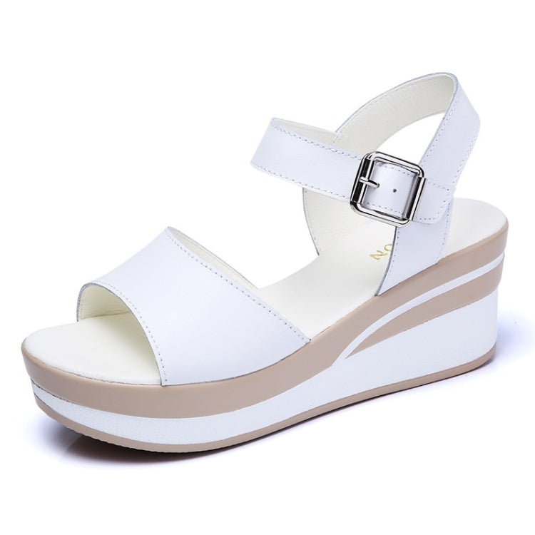 Buckle Wedge Casual Wild Sandals for Women
