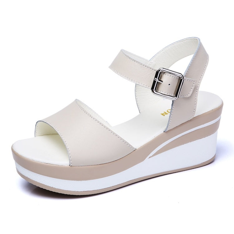 Buckle Wedge Casual Wild Sandals for Women