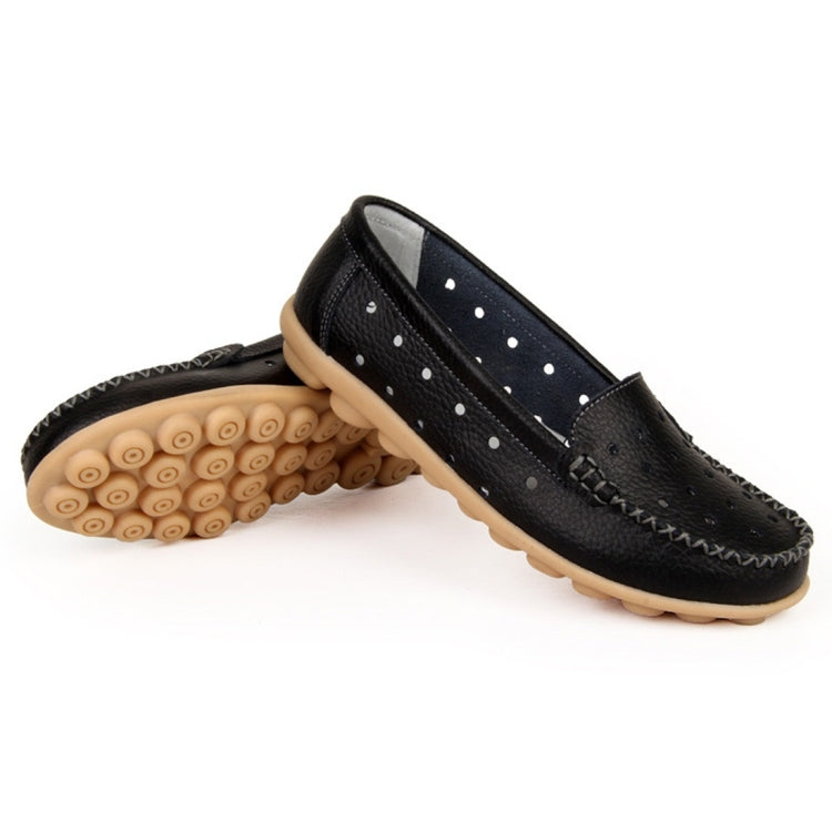 Hollow Casual Wild Non-slip Peas Shoes for Women