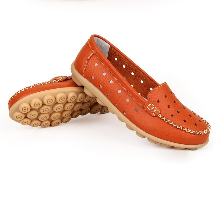 Hollow Casual Wild Non-slip Peas Shoes for Women