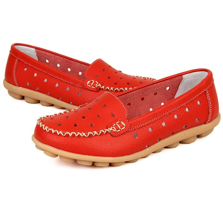 Hollow Casual Wild Non-slip Peas Shoes for Women