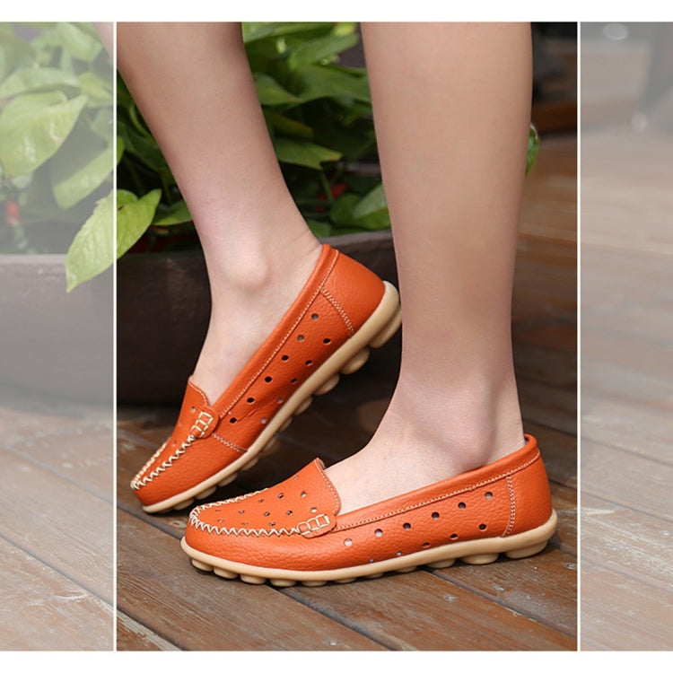 Hollow Casual Wild Non-slip Peas Shoes for Women