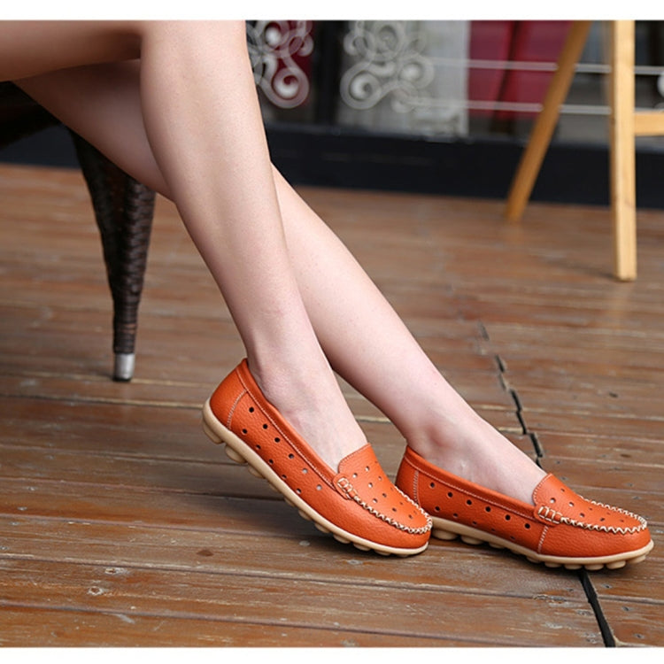 Hollow Casual Wild Non-slip Peas Shoes for Women