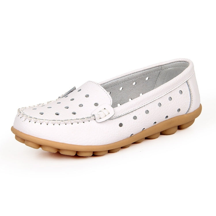 Hollow Casual Wild Non-slip Peas Shoes for Women