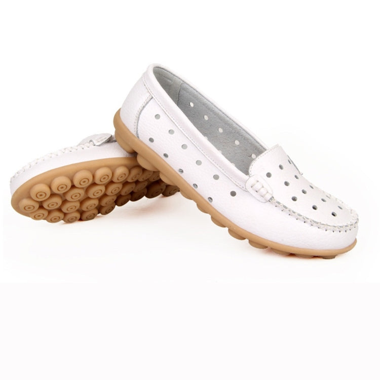 Hollow Casual Wild Non-slip Peas Shoes for Women