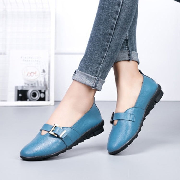 Buckle Wild Comfortable Casual Peas Shoes for Women