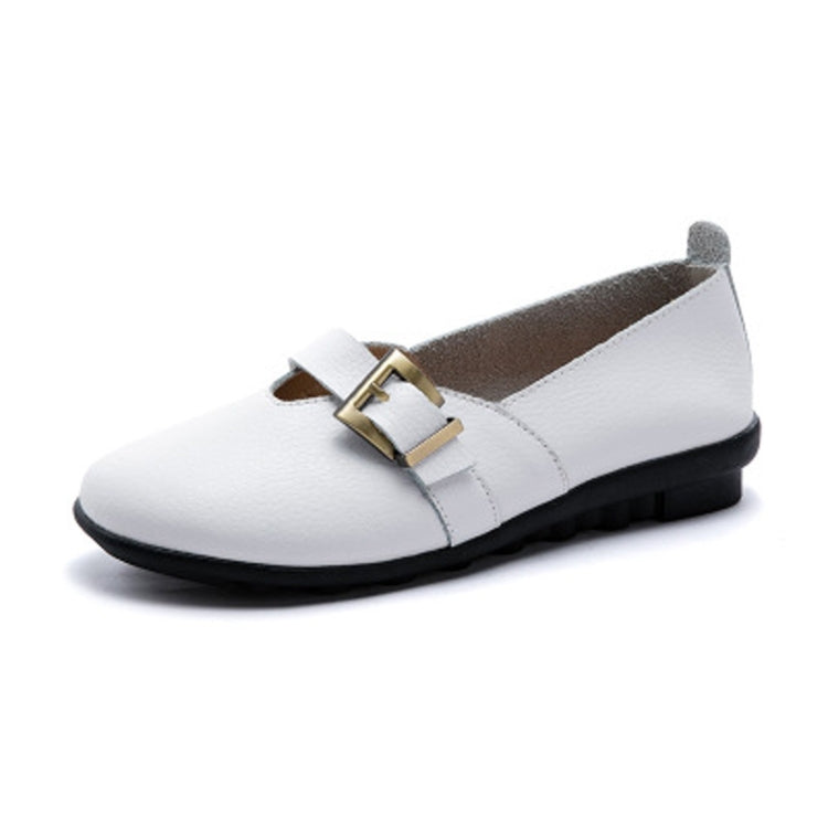 Buckle Wild Comfortable Casual Peas Shoes for Women