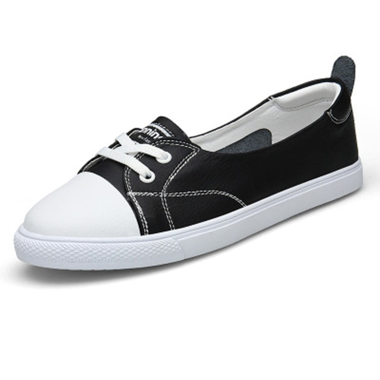 Shallow Mouth Flat Bottom Casual One-legged Lazy Shoes for Women