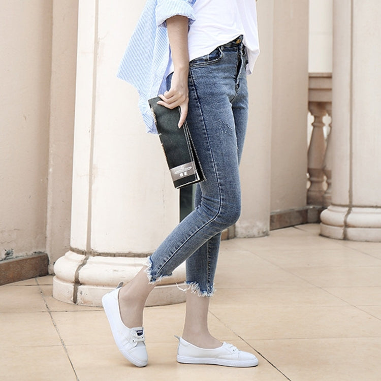 Shallow Mouth Flat Bottom Casual One-legged Lazy Shoes for Women