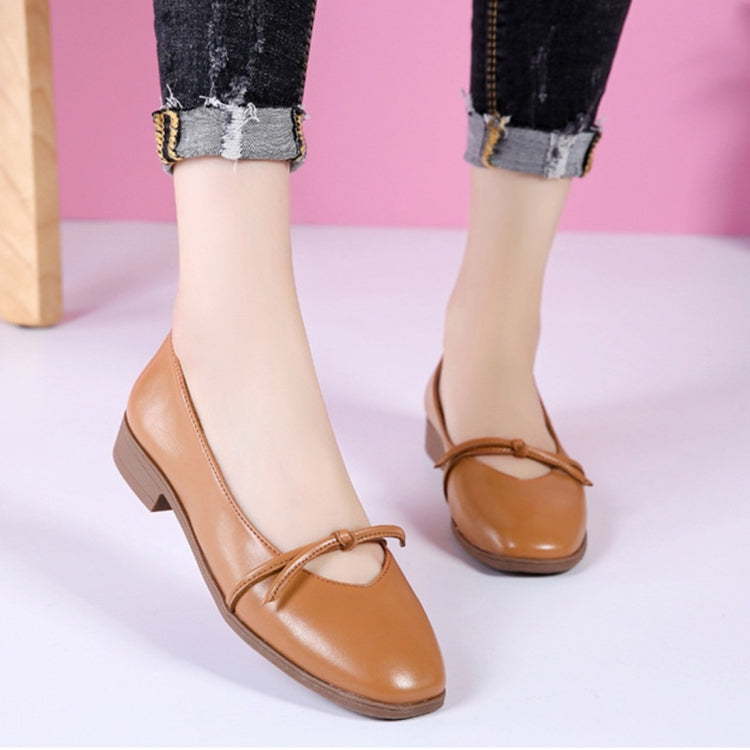 Shallow Mouth Set Feet Casual Wild Flat Bottom Shoes for Women
