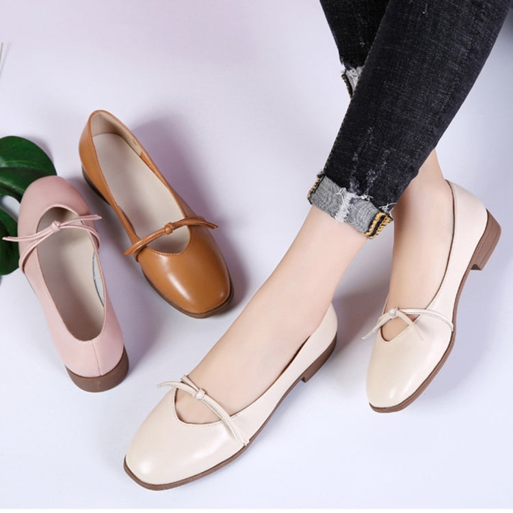 Shallow Mouth Set Feet Casual Wild Flat Bottom Shoes for Women