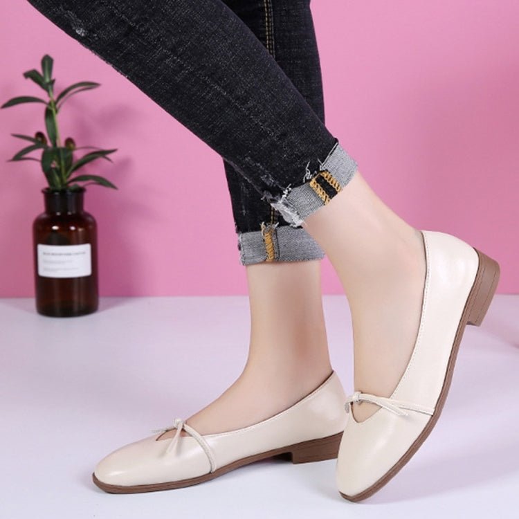 Shallow Mouth Set Feet Casual Wild Flat Bottom Shoes for Women