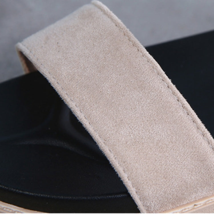 Outdoor Casual High-rise Simple Non-slip Wear-resistant Two-uses Beach Sandals for Women