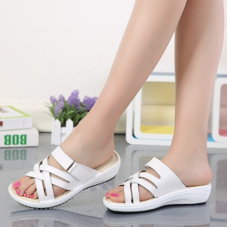 Cross Striped Fashion Cute Slippers Sandals for Women