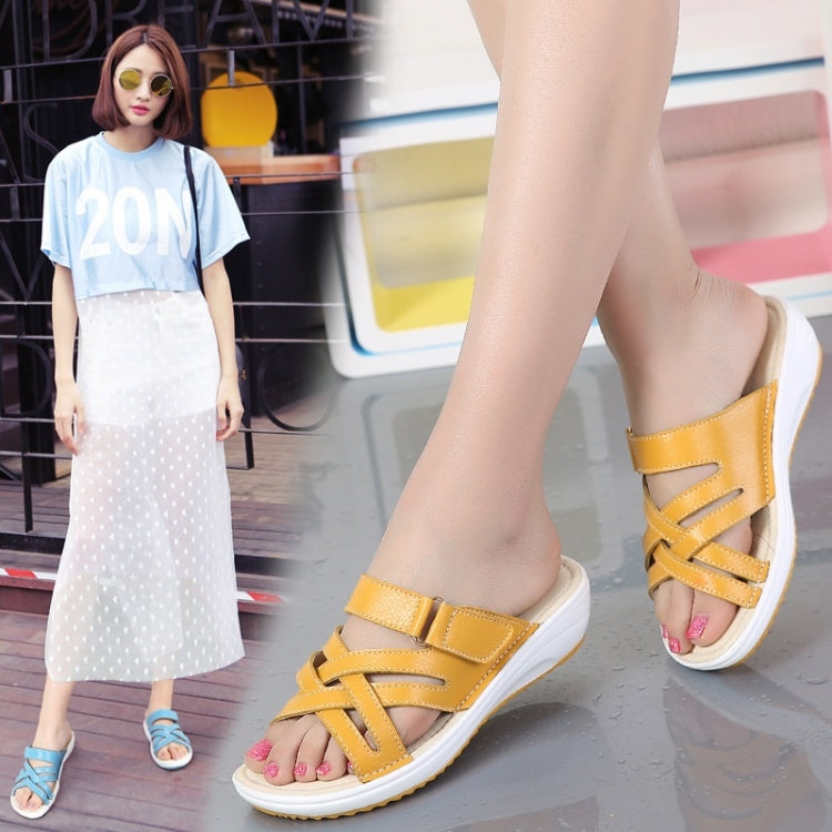 Cross Striped Fashion Cute Slippers Sandals for Women