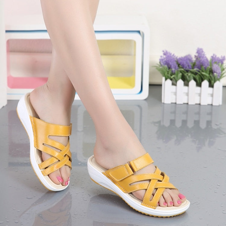 Cross Striped Fashion Cute Slippers Sandals for Women