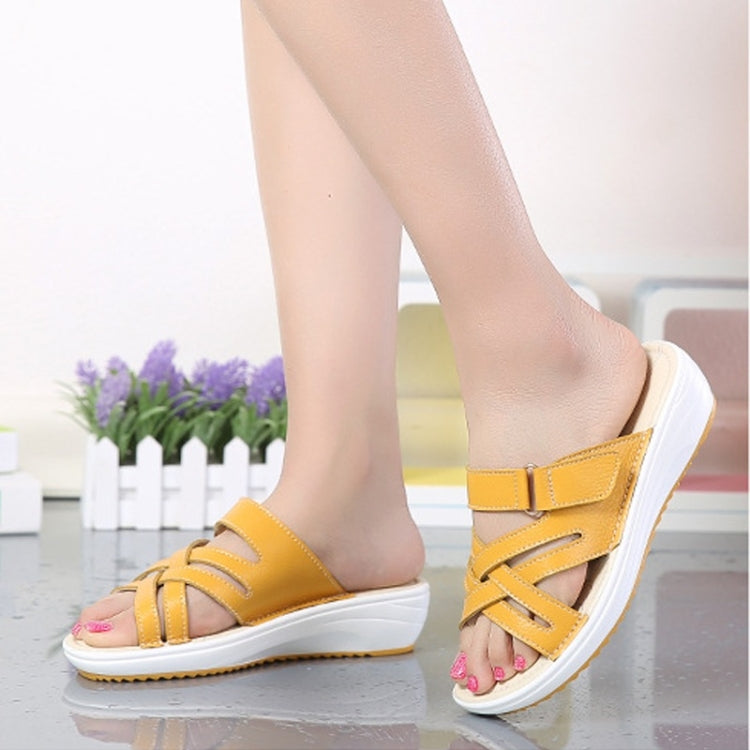 Cross Striped Fashion Cute Slippers Sandals for Women