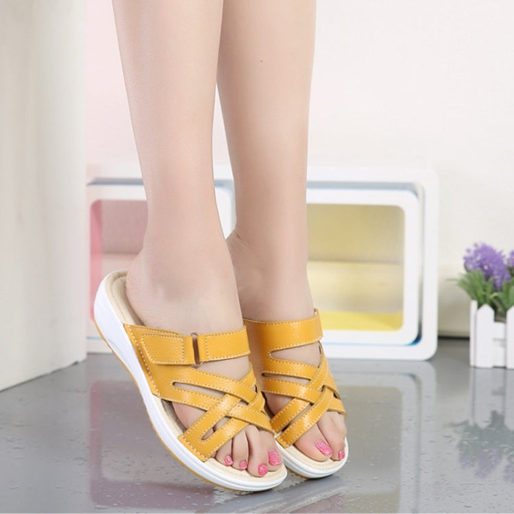 Cross Striped Fashion Cute Slippers Sandals for Women