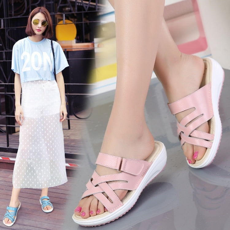 Cross Striped Fashion Cute Slippers Sandals for Women