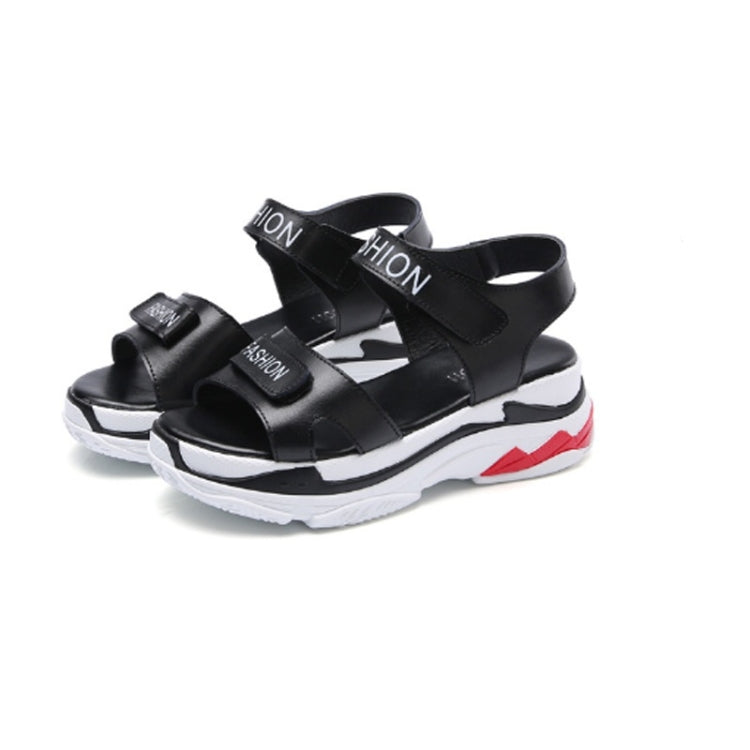 Increase Thick Bottom Simple Non-slip Wearable Casual Sandals for Women
