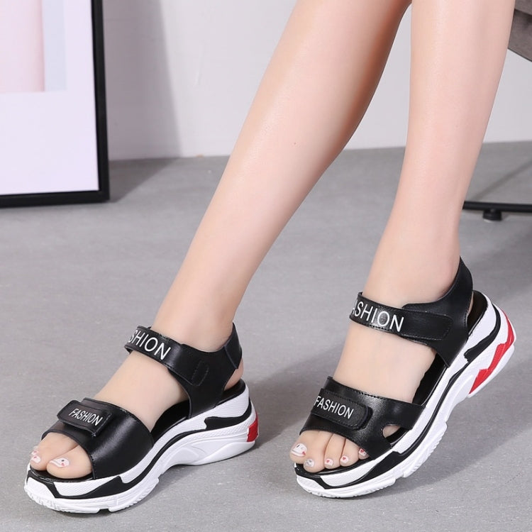 Increase Thick Bottom Simple Non-slip Wearable Casual Sandals for Women