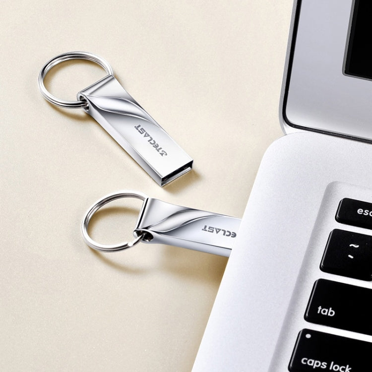 TECLAST 64GB USB 2.0 Fashion and Portable Metal USB Flash Drive with Hanging Ring