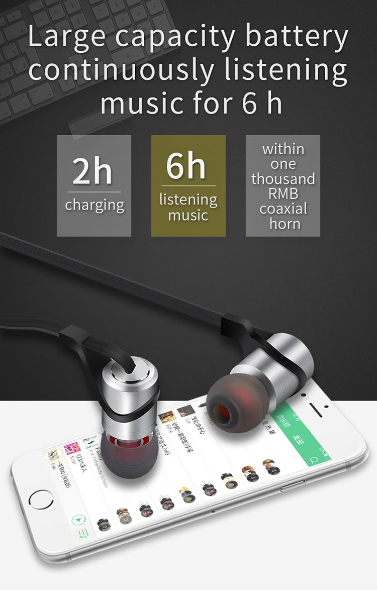 Moloke D9S Sports Bluetooth Waterproof Anti-sweat In-ear Earphone Stereo Sound Headset