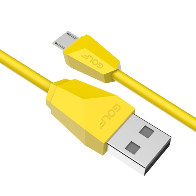 GOLF GC-27m Micro USB to USB 1m Diamond Quick Charging USB Data Cable for Galaxy, Huawei, Xiaomi, HTC, Sony and Other Smartphones