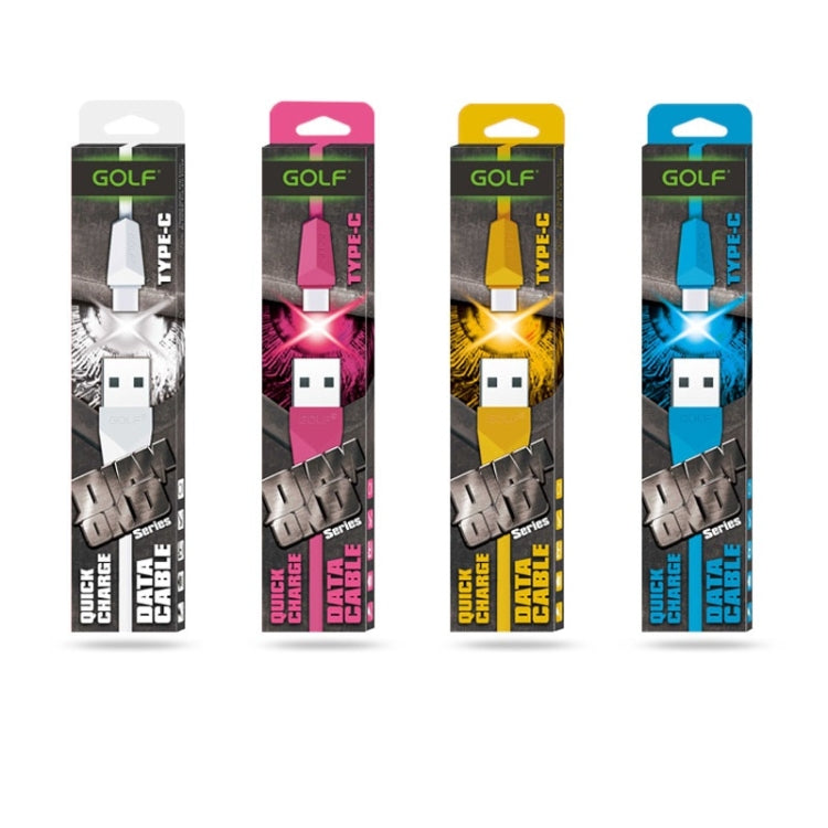 GOLF GC-27t 1m USB-C / Type-C to USB Diamond 1.5A Quick Charging USB Data Cable for Galaxy S8 & S8+ / LG G6 / Huawei P10 & P10 Plus / Xiaomi Mi 6 & Max 2 and other Smartphones