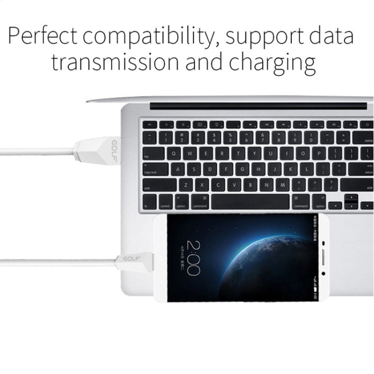 GOLF GC-27t 1m USB-C / Type-C to USB Diamond 1.5A Quick Charging USB Data Cable for Galaxy S8 & S8+ / LG G6 / Huawei P10 & P10 Plus / Xiaomi Mi 6 & Max 2 and other Smartphones