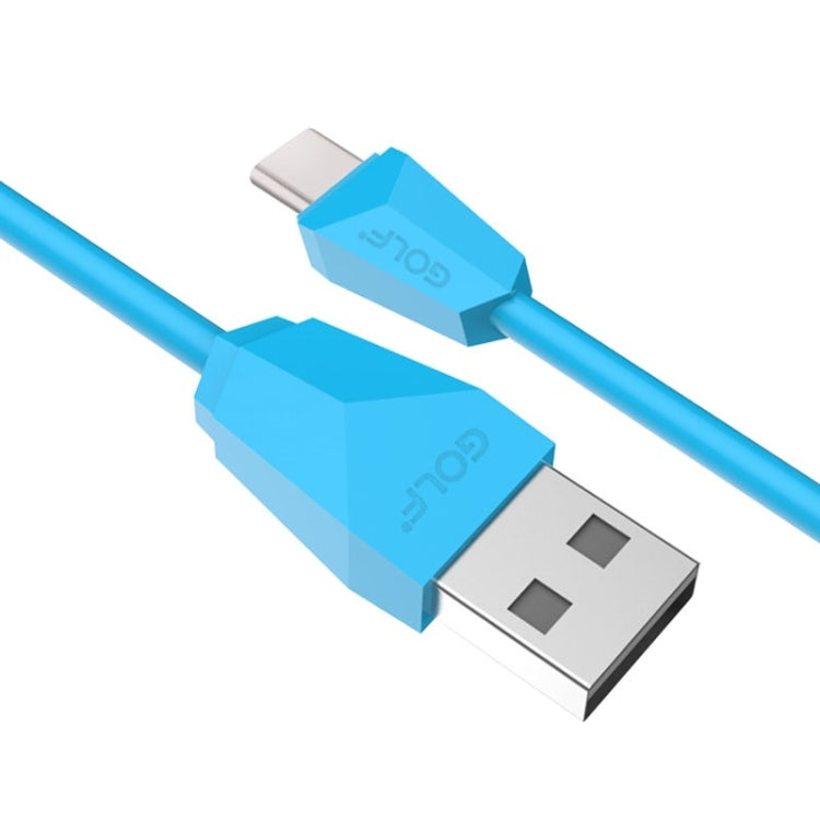 GOLF GC-27t 1m USB-C / Type-C to USB Diamond 1.5A Quick Charging USB Data Cable for Galaxy S8 & S8+ / LG G6 / Huawei P10 & P10 Plus / Xiaomi Mi 6 & Max 2 and other Smartphones