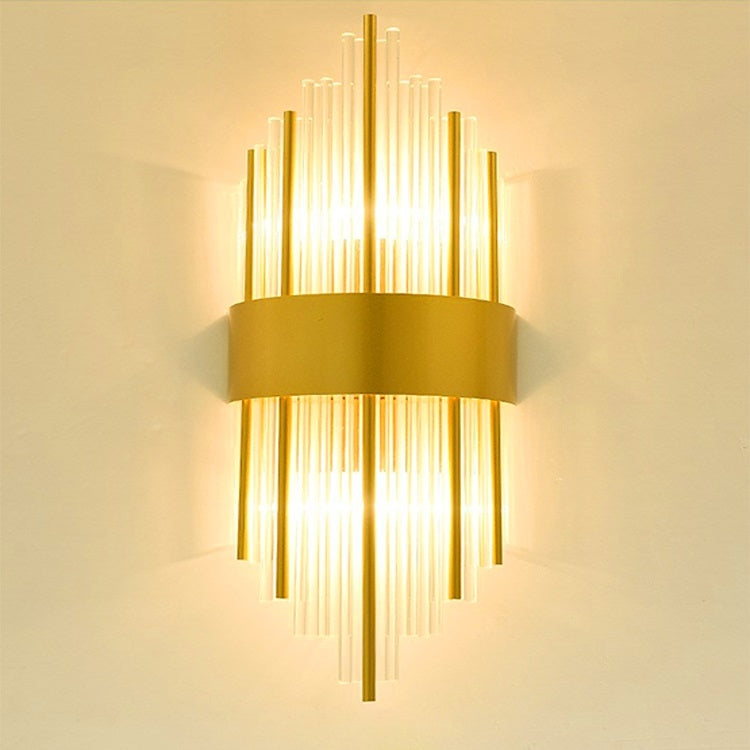 YWXLight 3W E14 Gold Wrought Iron LED Wall Lamp, AC 220V