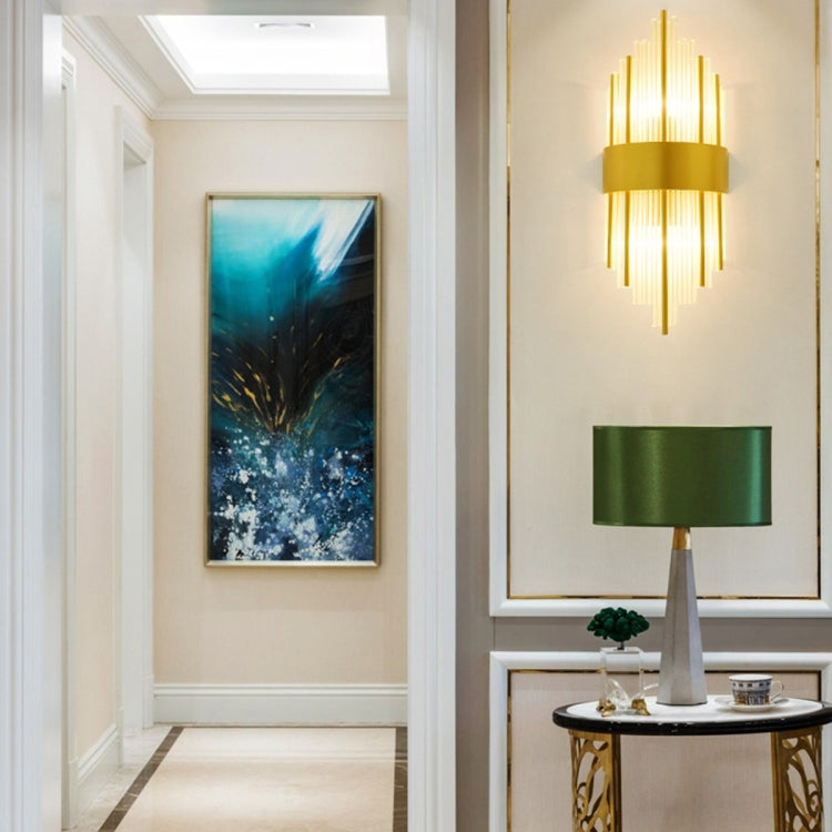 YWXLight 3W E14 Gold Wrought Iron LED Wall Lamp, AC 220V