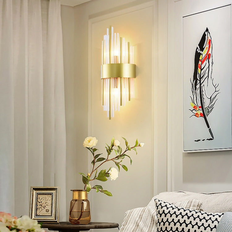 YWXLight 3W E14 Gold Wrought Iron LED Wall Lamp, AC 220V